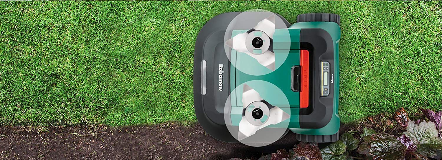 Robomow RS612 29" Green Robotic Lawn Mower for Small Yard