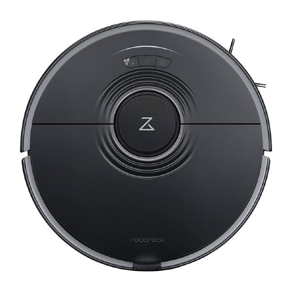 Roborock S7 14" Black Robot Vacuum and Mop with Sonic Mopping